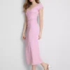 Sweetheart crinkle midi dress Sweetheart crinkle midi dress