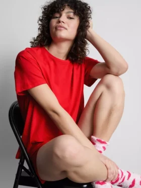 T-shirt and shorts pajamas