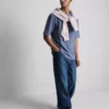 Textured boxy t-shirt Textured boxy t-shirt