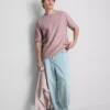 Textured boxy t-shirt Textured boxy t-shirt