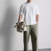 Textured boxy t-shirt Textured boxy t-shirt
