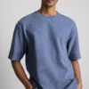 Textured boxy t-shirt Textured boxy t-shirt