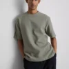 Textured boxy t-shirt Textured boxy t-shirt