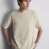 Textured boxy t-shirt Textured boxy t-shirt