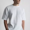 Textured boxy t-shirt Textured boxy t-shirt