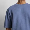 Textured boxy t-shirt Textured boxy t-shirt
