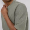 Textured boxy t-shirt Textured boxy t-shirt