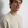 Textured boxy t-shirt Textured boxy t-shirt