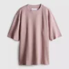 Textured boxy t-shirt Textured boxy t-shirt