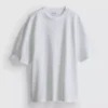 Textured boxy t-shirt Textured boxy t-shirt
