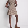 Textured crinkle mini dress Textured crinkle mini dress