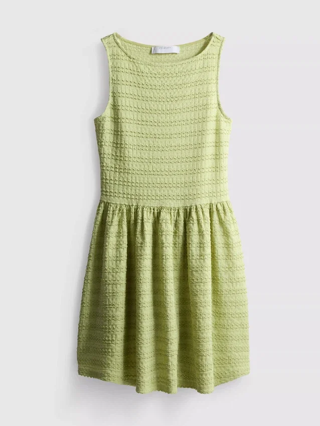 Textured crinkle mini dress Textured crinkle mini dress