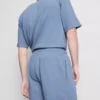 Textured drawstring pajama shorts Textured drawstring pajama shorts
