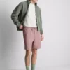Textured drawstring shorts Textured drawstring shorts