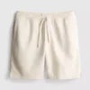Textured drawstring shorts Textured drawstring shorts