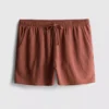 Textured drawstring shorts Textured drawstring shorts