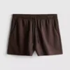 Textured drawstring shorts Textured drawstring shorts