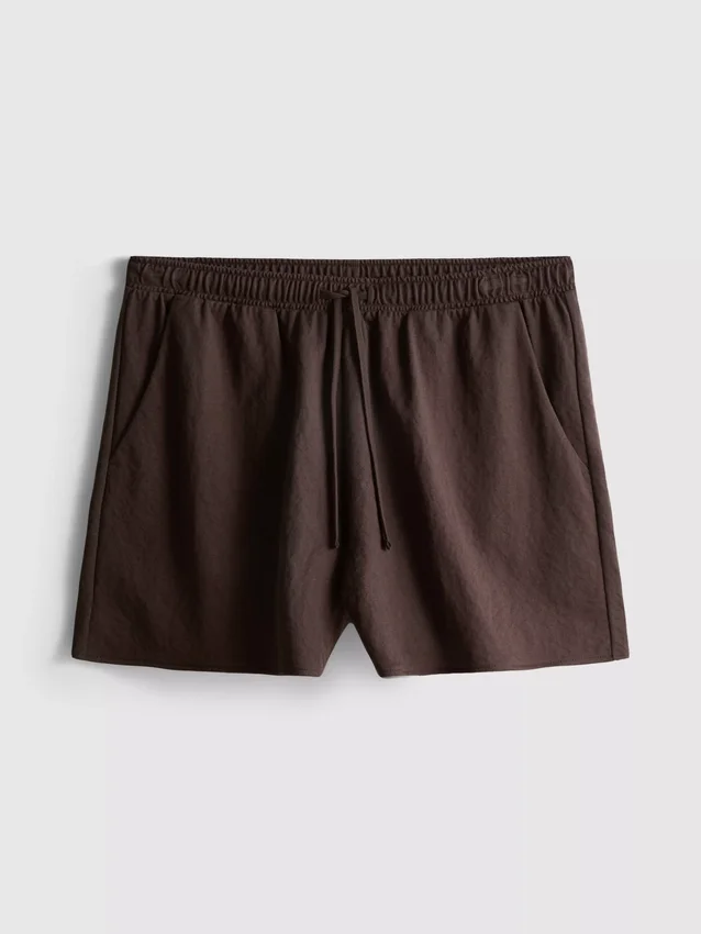 Textured drawstring shorts Textured drawstring shorts