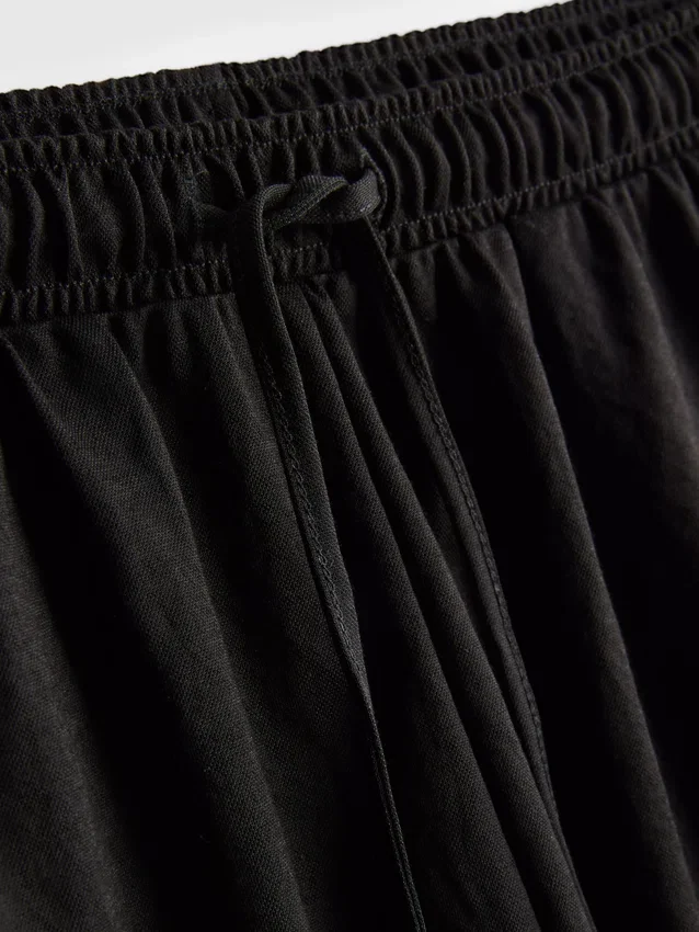 Textured drawstring shorts Textured drawstring shorts