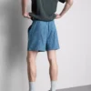 Textured drawstring-waist shorts Textured drawstring-waist shorts