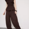 Textured harem pants Textured harem pants