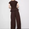 Textured harem pants Textured harem pants