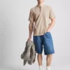 Textured henley t-shirt Textured henley t-shirt