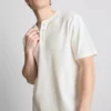 Textured henley t-shirt Textured henley t-shirt