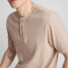 Textured henley t-shirt Textured henley t-shirt