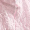 Textured high collar top