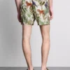Textured jungle swim shorts Textured jungle swim shorts