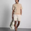 Textured knitted polo shirt Textured knitted polo shirt