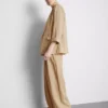 Textured notched lapel blazer Textured notched lapel blazer