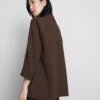 Textured notched lapel blazer Textured notched lapel blazer
