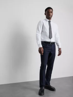 Textured oxford shirt