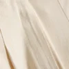 Textured pleated wide leg pants