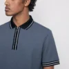 Textured polo shirt Textured polo shirt