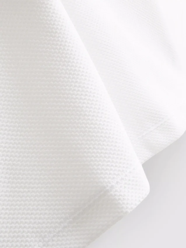 Textured polo shirt Textured polo shirt