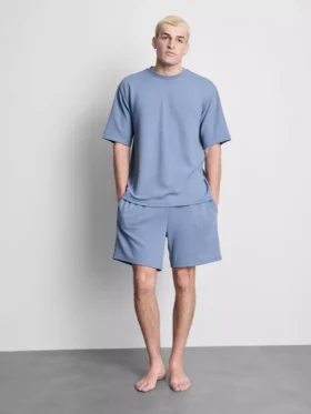 Textured short sleeve t-shirt Textured short sleeve t-shirt