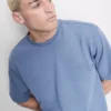 Textured short sleeve t-shirt