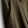 Textured slouchy mid-rise pants