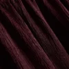 Textured straight-leg satin pants