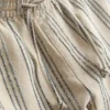 Textured stripe bermuda shorts Textured stripe bermuda shorts