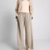 Textured wide leg pants Textured wide leg pants