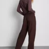 Textured wide leg pants Textured wide leg pants