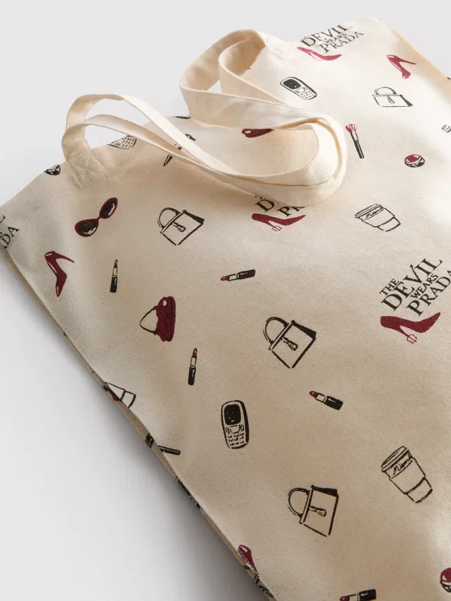 The devil wears prada canvas shopper The devil wears prada canvas shopper