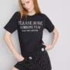The devil wears prada slogan shorty pajamas The devil wears prada slogan shorty pajamas