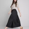 The edit circle cotton midi skirt The edit circle cotton midi skirt