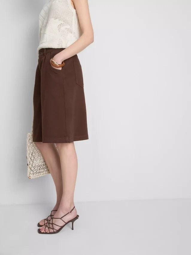 The edit cotton bermuda shorts The edit cotton bermuda shorts
