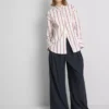 The edit cotton-rich striped poplin shirt The edit cotton-rich striped poplin shirt